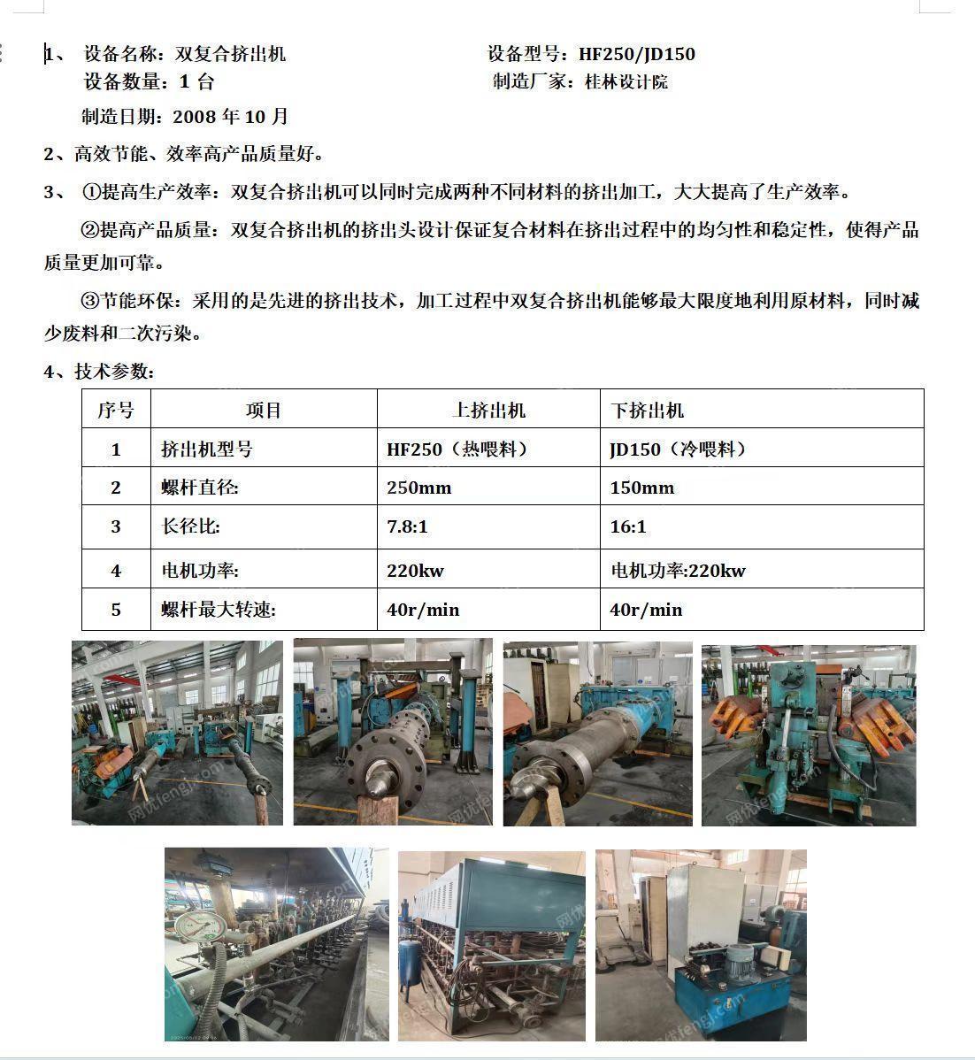 二手擠出機價格