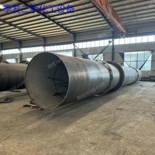 二手焦炭滚筒烘干机 沙子矿粉连续式烘干砂石烘干设备 性能稳定 二手烘干机出售