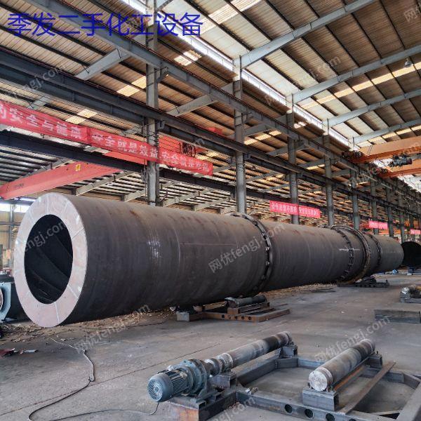 二手锯末滚筒烘干机 木屑鸡粪内热式烘干秸秆干燥设备 物料分布均匀 二手烘干机转让