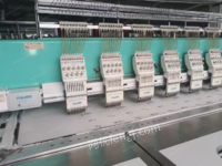精品出售越美9针32头330间距，全高速，大豪A18电控，电机大刀剪线，2台