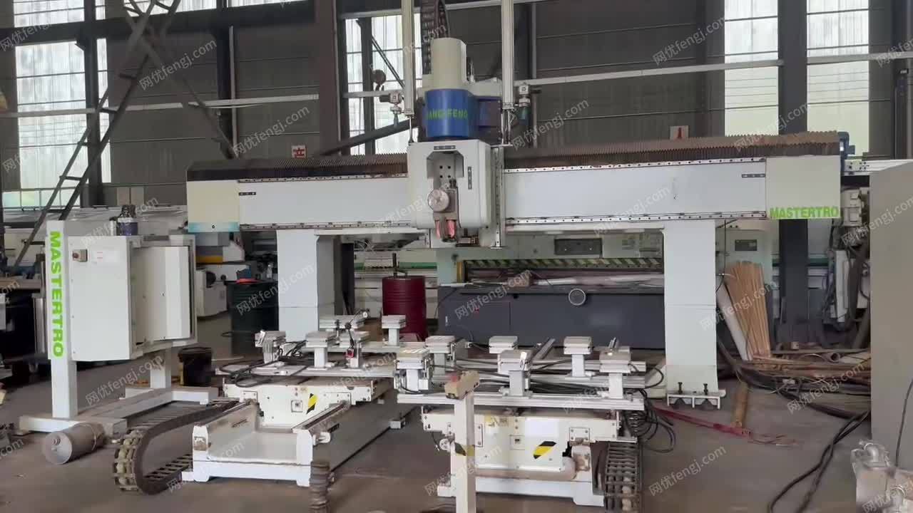 二手长丰大五轴加工中心出售可打孔拉槽...
