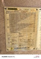 二手中联平头塔吊