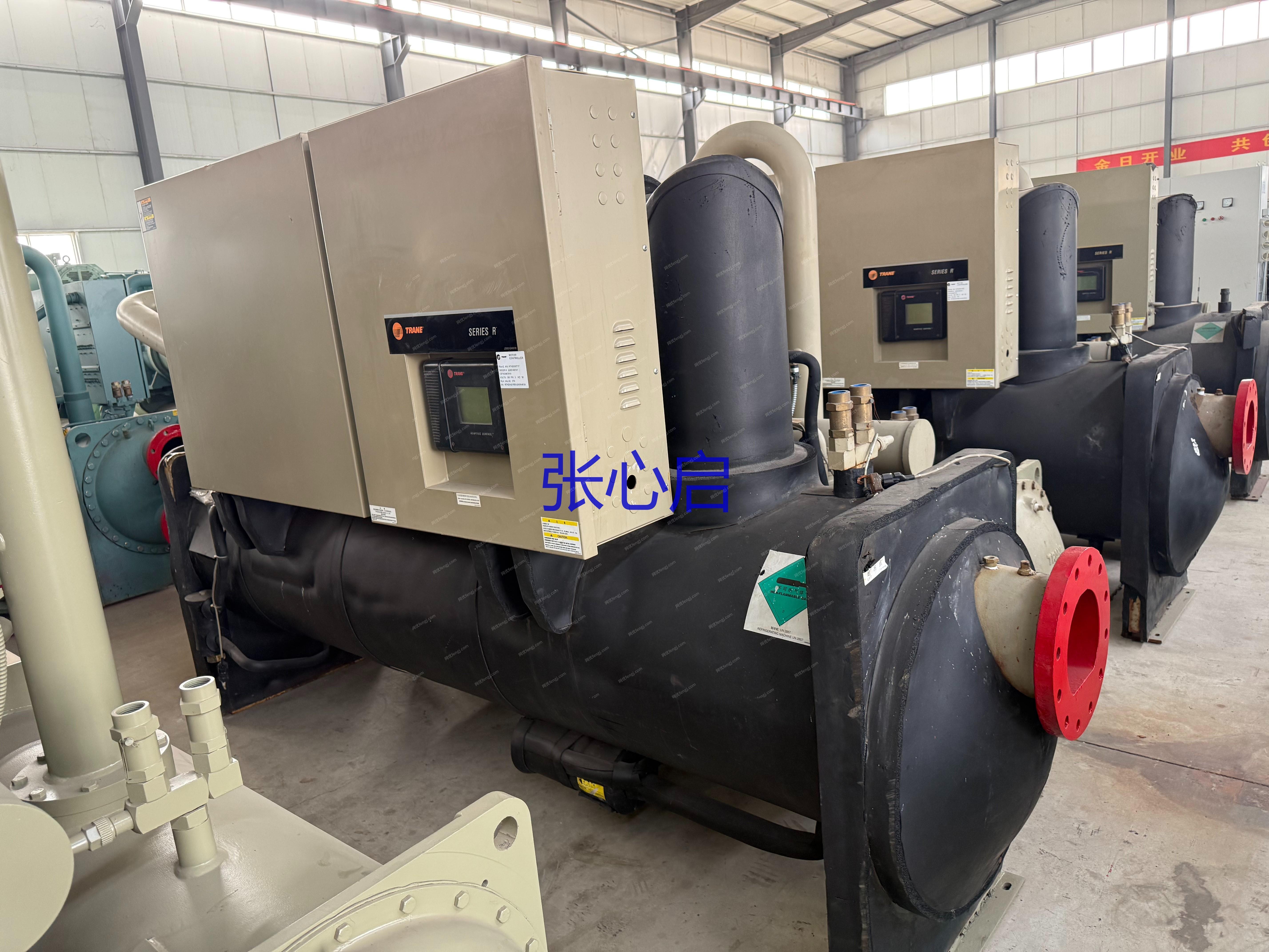 出售1167KW特靈RTHD水冷螺桿式冷水機(jī)組多臺(tái) 二手制冷機(jī)組轉(zhuǎn)讓