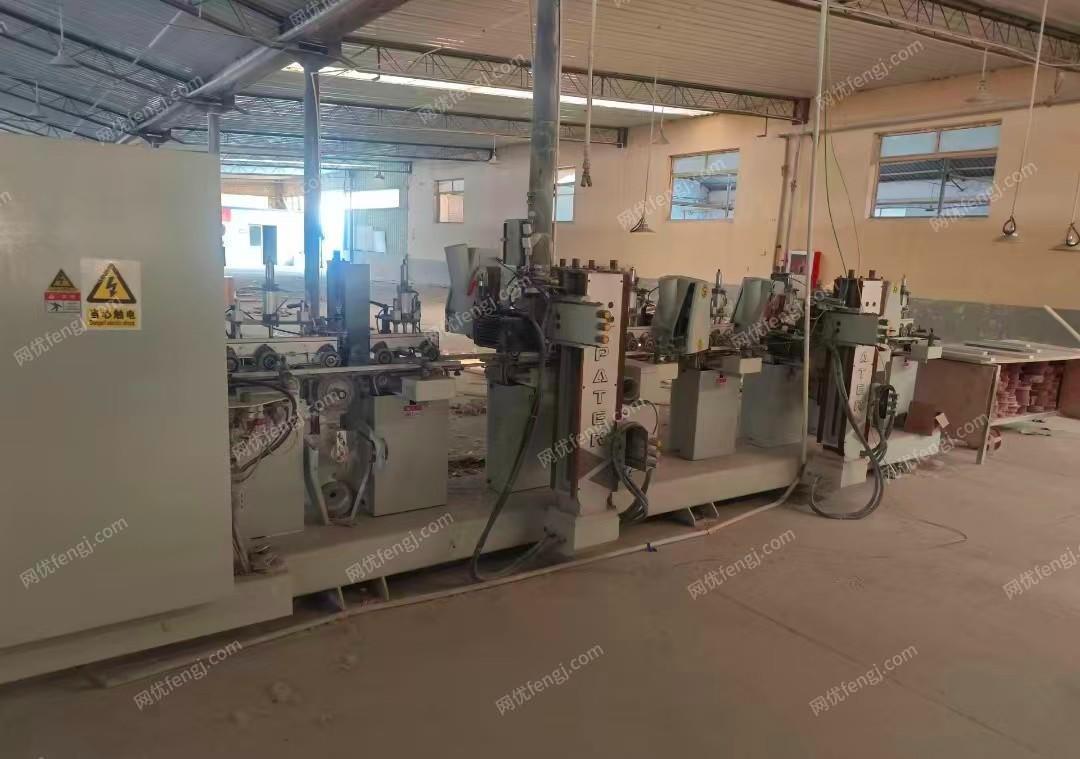 出售涂泥线条设备数套带10000平方厂房和2层办公楼宿舍食堂等