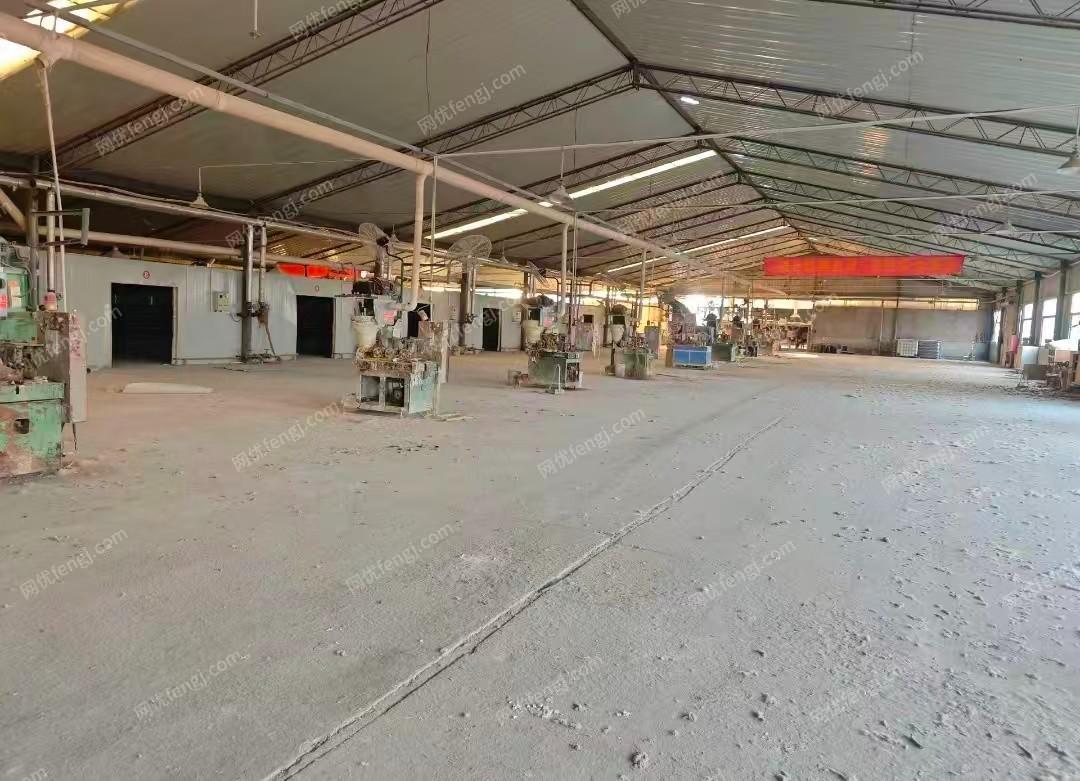 出售涂泥线条设备数套带10000平方厂房和2层办公楼宿舍食堂等