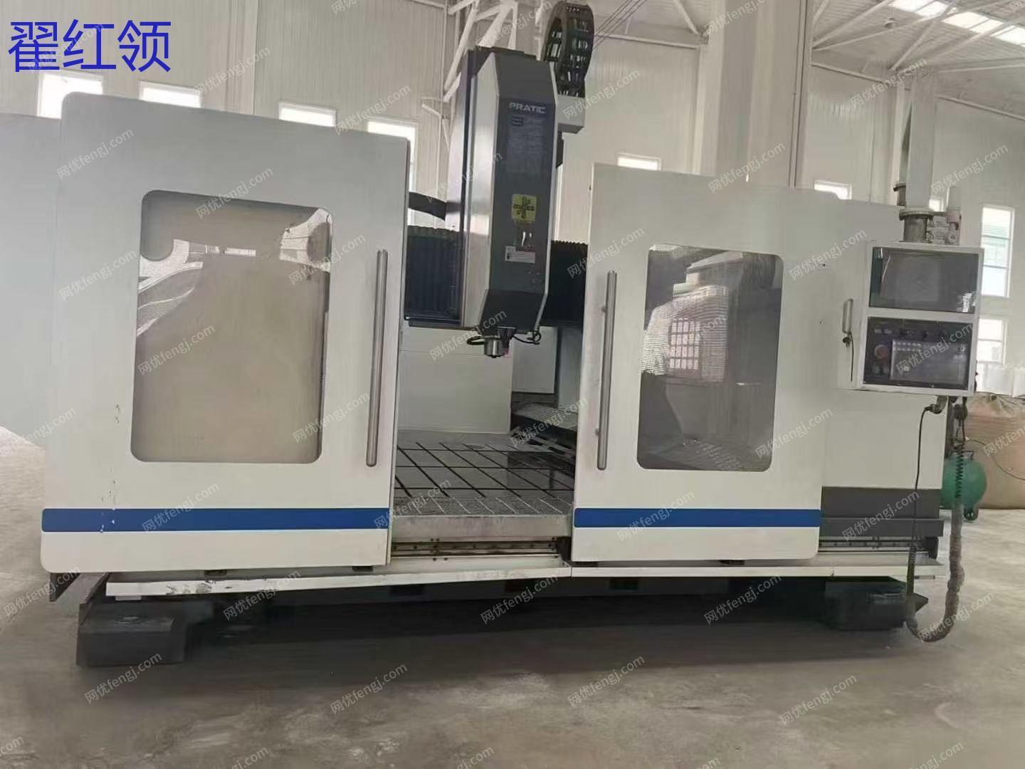低價出售同款四臺普拉迪龍門3020型材機(jī) 二手加工中心出售