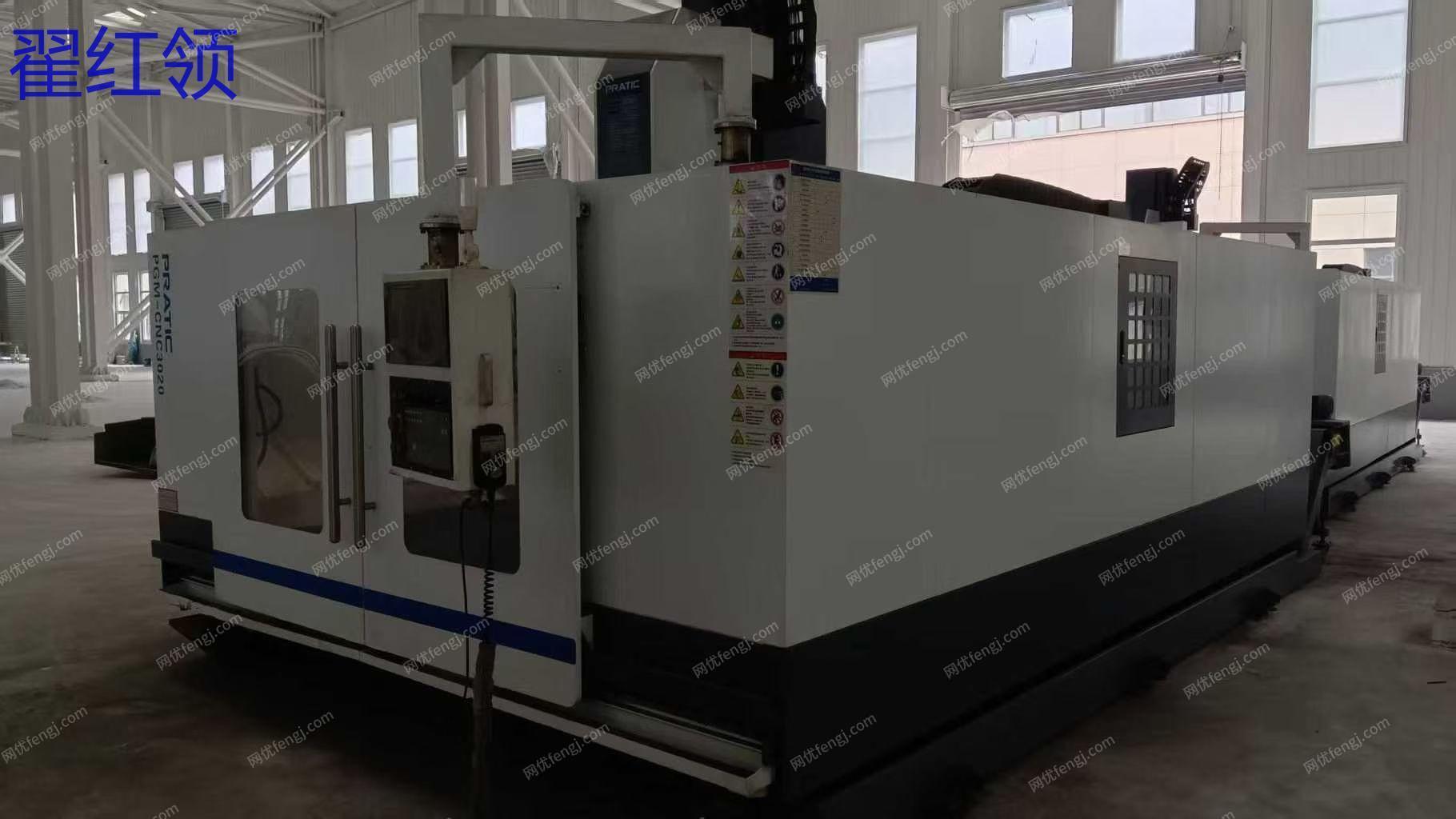低價出售同款四臺普拉迪龍門3020型材機(jī) 二手加工中心價格