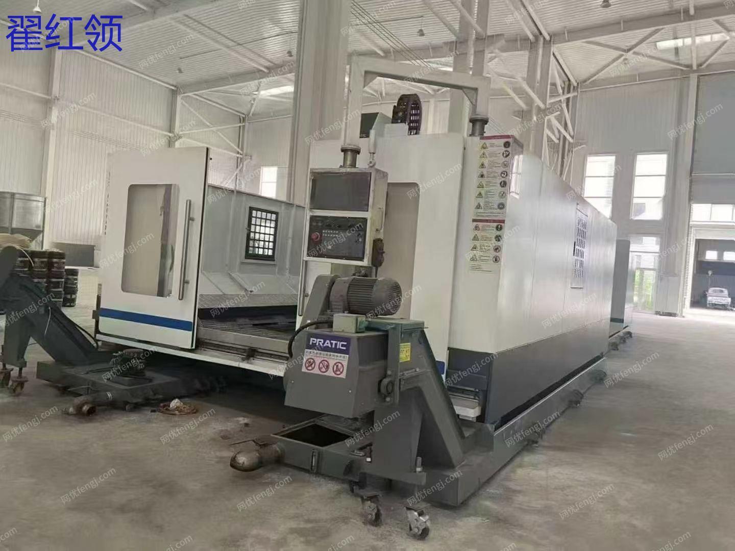低價出售同款四臺普拉迪龍門3020型材機(jī) 二手加工中心出售