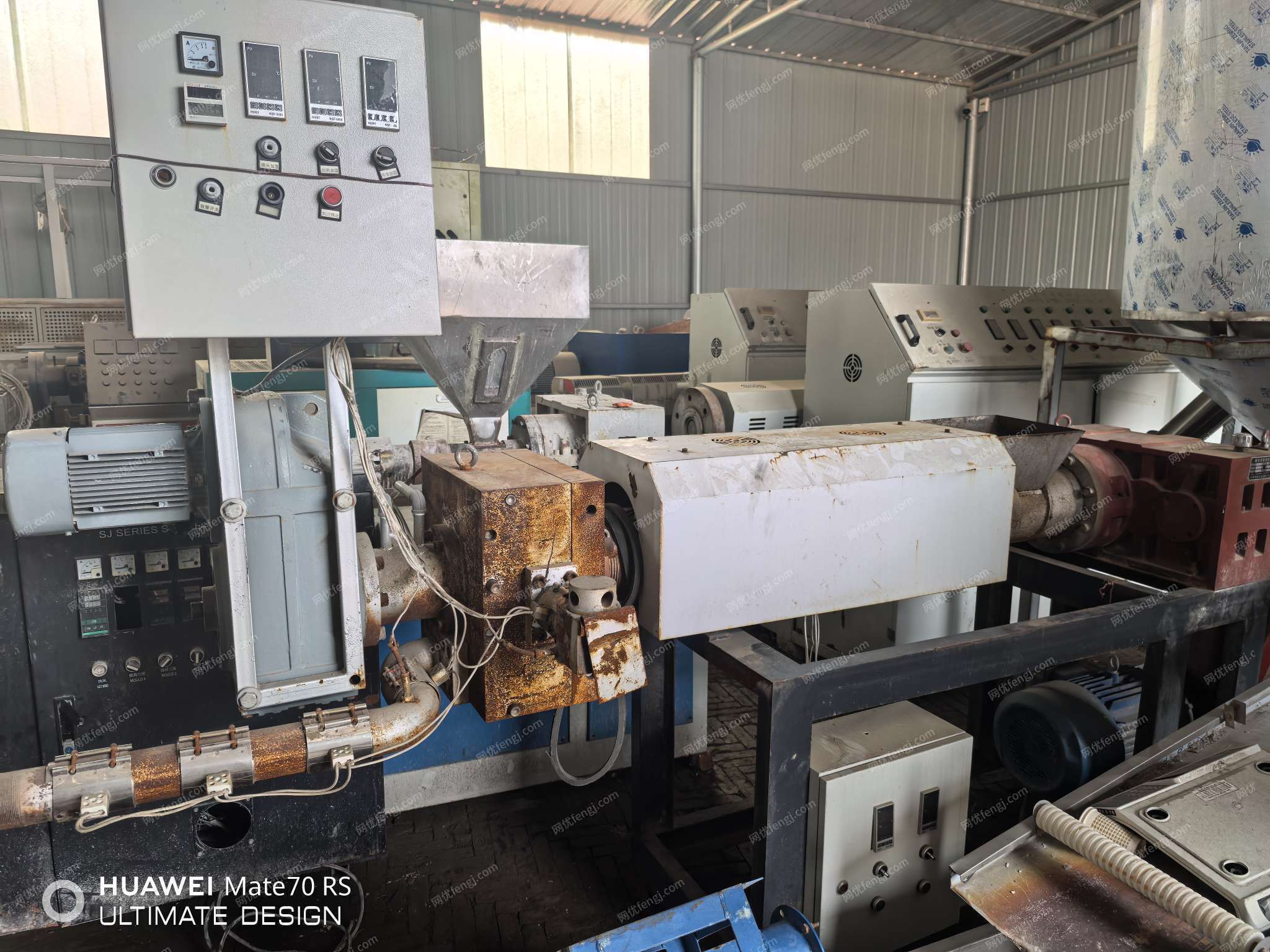 泡沫冷壓塊熱熔塊造粒機 二手造粒設(shè)備轉(zhuǎn)讓