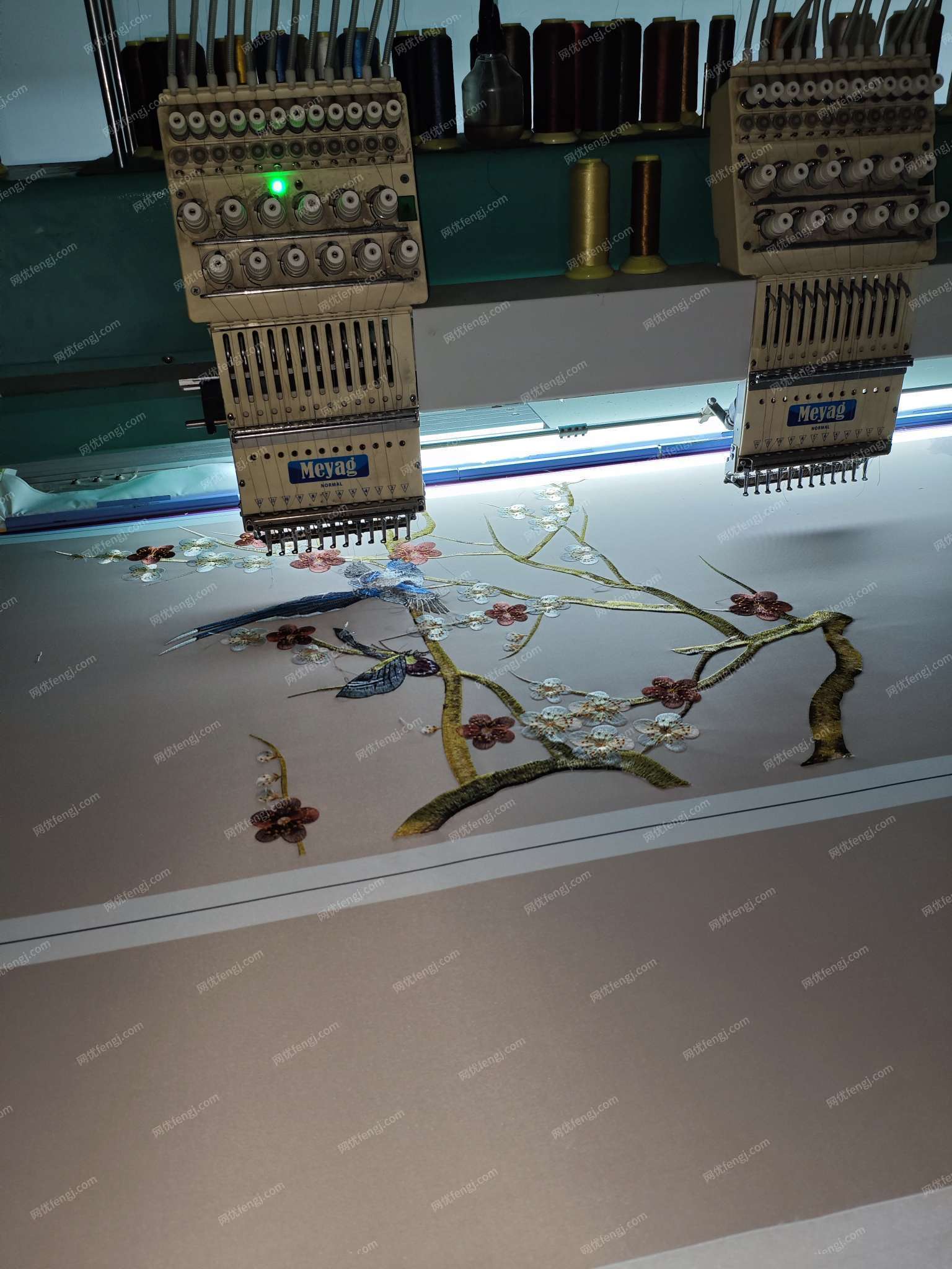 背景墙绣花厂转让