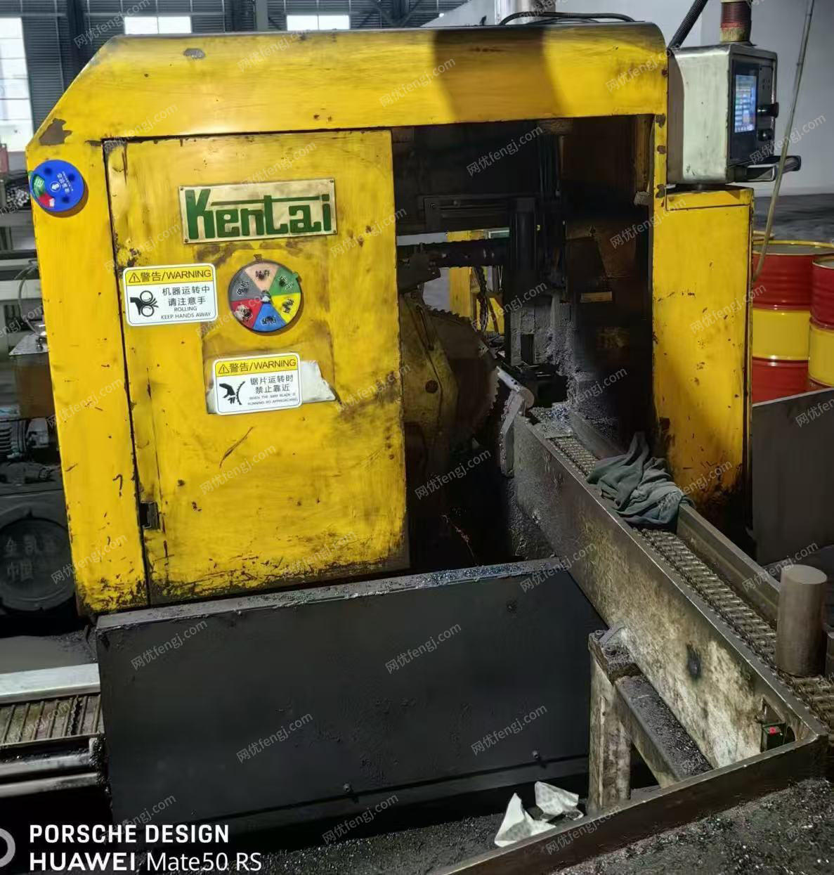 台湾宽泰100高速圆锯机