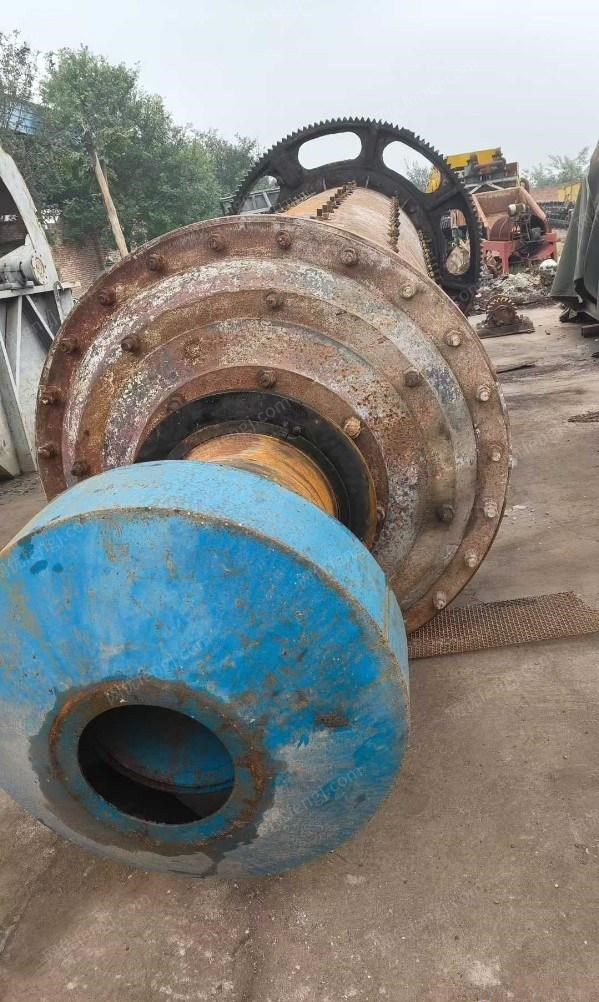 陜西渭南轉(zhuǎn)讓4.5米球磨機(jī)一套配件齊全經(jīng)濟(jì)實(shí)用 磨礦設(shè)備回收