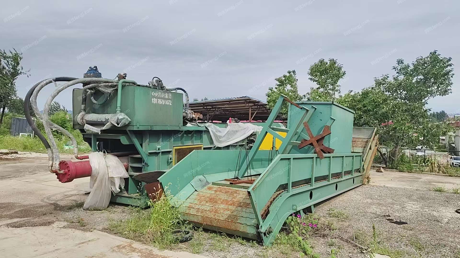 山东海纳废纸打包机