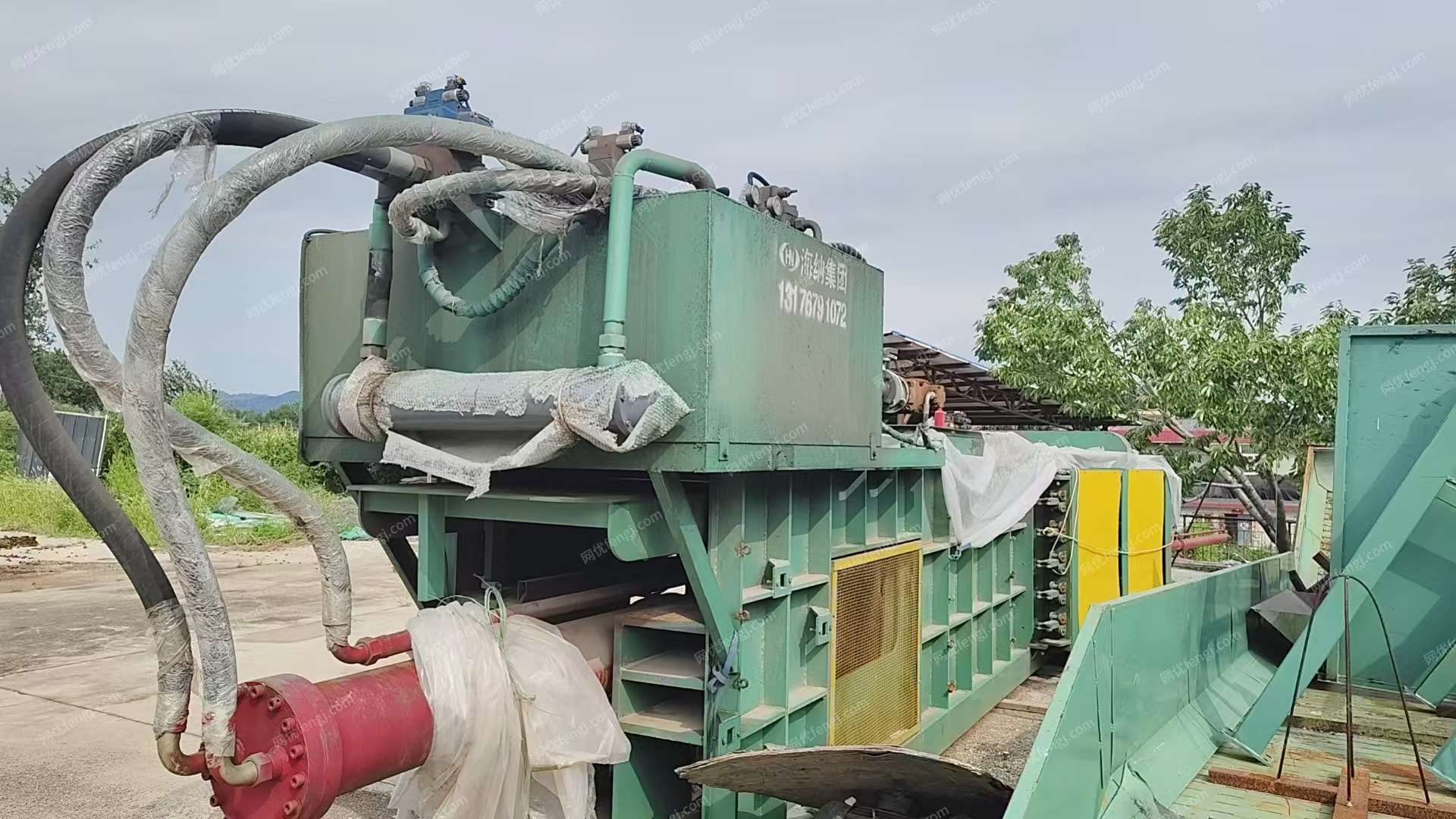 山东海纳废纸打包机