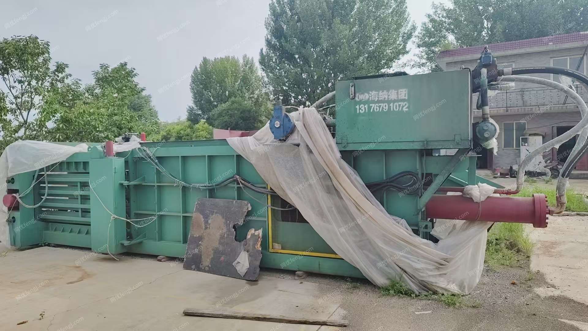 山东海纳废纸打包机