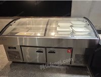 福建厦门三阶梯展示柜+六门冰箱等处理