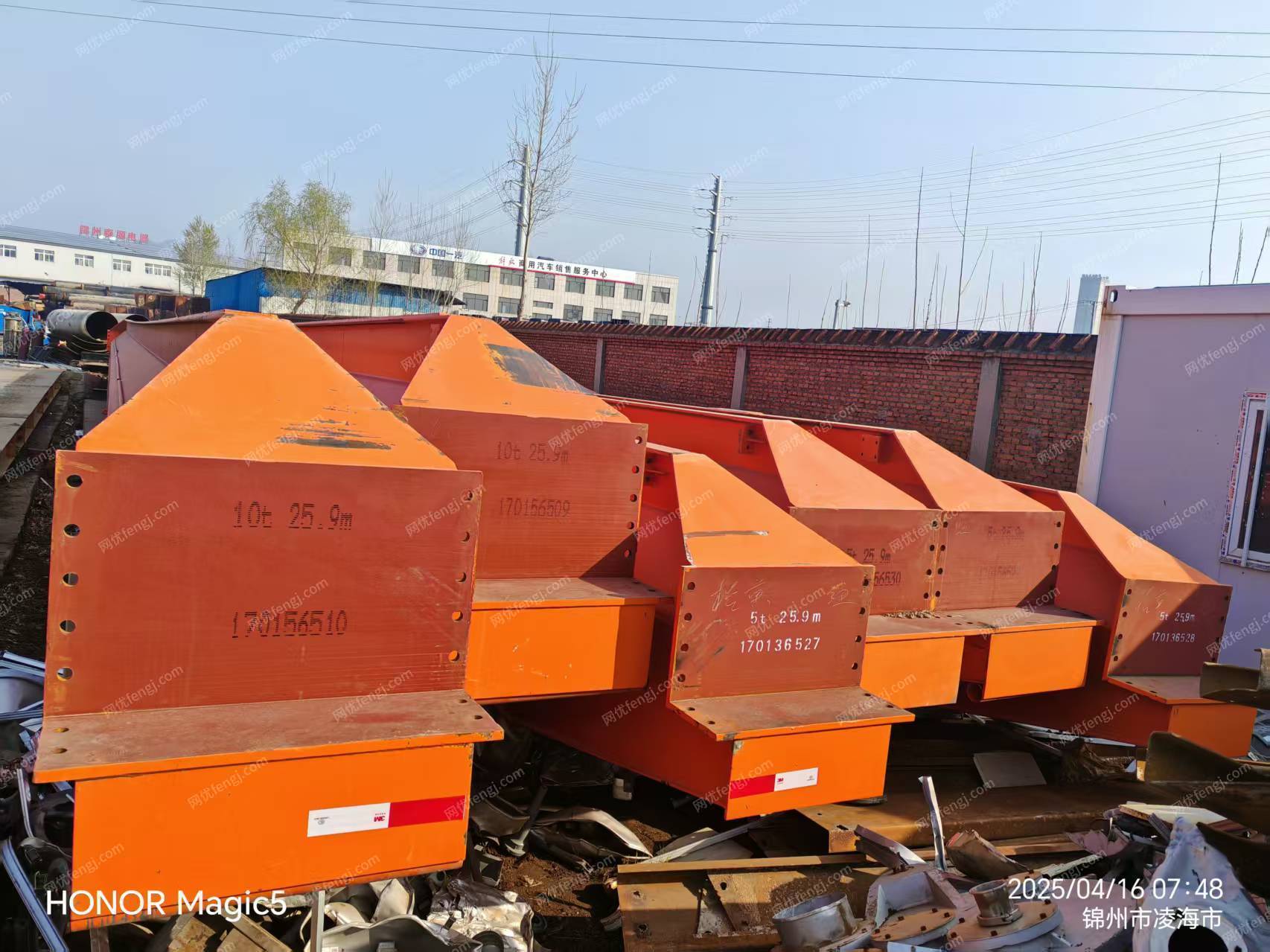 二手单梁行车价格