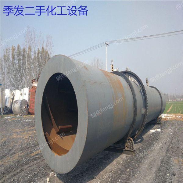 二手锯末滚筒烘干机 木屑刮板内热式烘干秸秆设备机械 支持定制加工 二手烘干机出售