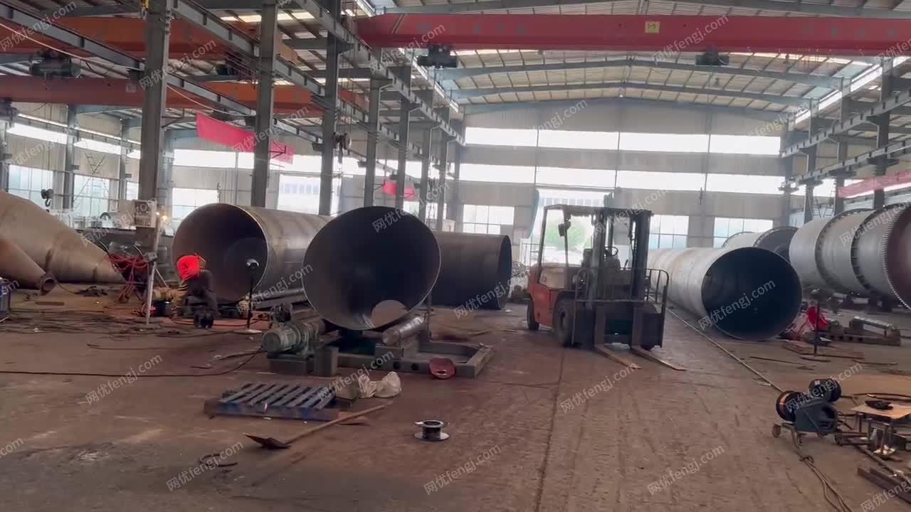 二手鸡粪滚筒烘干机 木屑锯末间歇式烘...