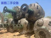 出售二手反应釜 304不锈钢反应釜 5000L规格工业立式化工制药设备