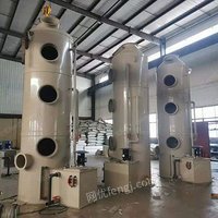 pp喷淋塔 工业酸碱处理塔 酸雾脱硫PP处理设备