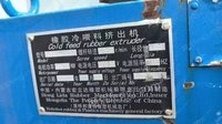 19年内蒙宏力达90橡胶挤出机一台