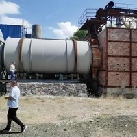 二手粉煤灰滾筒烘干機 礦石石英砂連續(xù)式烘干設備 支持定制加工