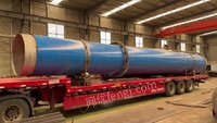 二手河沙滾筒烘干機 焦炭礦渣內熱式烘干砂石干燥設備 季發