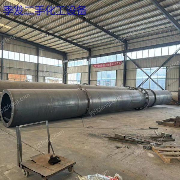 二手煤泥滾筒烘干機 礦渣沙子連續式烘干污泥干燥設備 實體貨源 二手烘干機出售