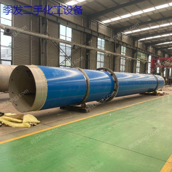 二手污泥滾筒烘干機 焦炭煤泥回轉式烘干砂石干燥設備 傳導式加熱 二手烘干機出售
