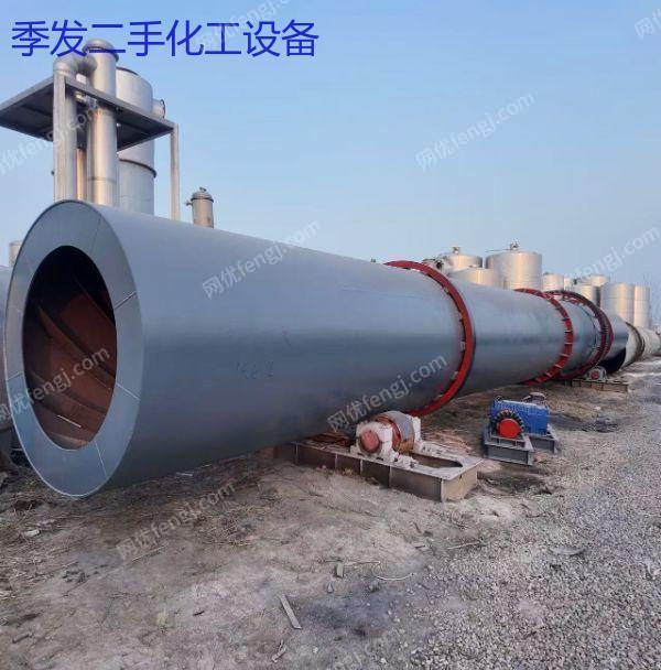 二手沙子滾筒烘干機 煤泥碳渣全自動烘干設備機械 物料分布均勻 二手烘干機出售