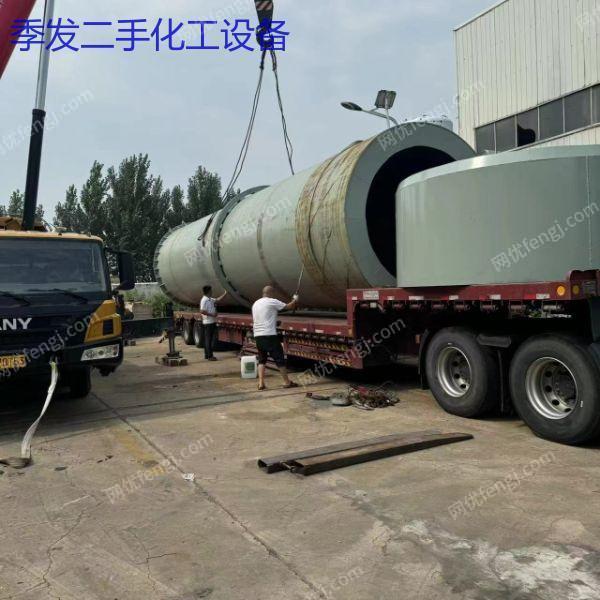 二手河沙滾筒烘干機 礦石煤泥內熱式烘干碳渣干燥設備 傳導式加熱 二手烘干機價格