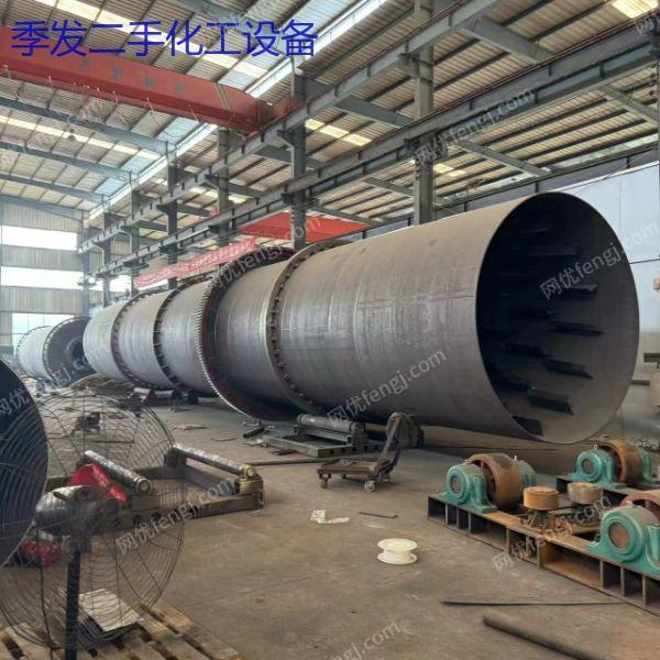 二手河沙滾筒烘干機 礦石煤泥內熱式烘干碳渣干燥設備 傳導式加熱 二手烘干機出售