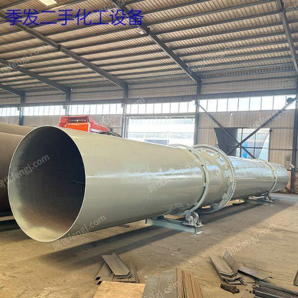 二手河沙滾筒烘干機 礦石煤泥內熱式烘干碳渣干燥設備 傳導式加熱 二手烘干機轉讓
