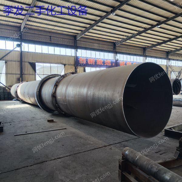 二手煤炭滾筒烘干機 礦渣砂石回轉式烘干設備機械 傳導式加熱 二手烘干機轉讓