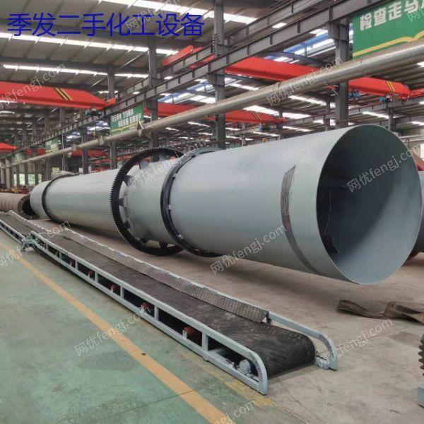 二手煤泥滾筒烘干機 沙子礦粉全自動烘干設備機械 傳導式加熱 二手烘干機價格