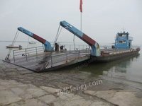 出售40米车客渡船（带跳板 可自航）