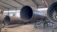二手礦渣滾筒烘干機 河沙焦炭全自動烘干污泥干燥設備 生產供應