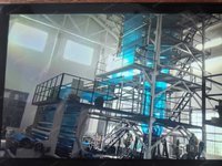 出售新中德2800三层共挤吹膜机