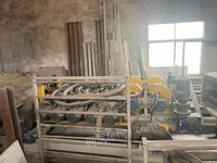 出售全新二手石材开槽磨边机生产线