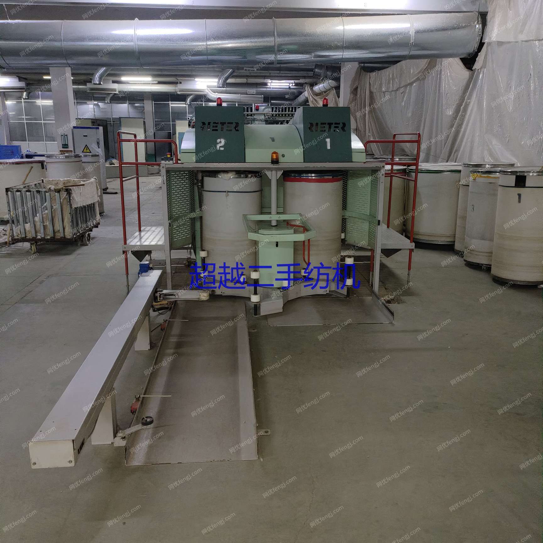 二手棉麻紡紗設(shè)備回收