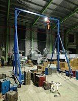 湖北黄冈9.9成新龙门架 龙门航吊便宜出售,因为厂里架了新的行车
