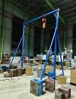 湖北黄冈9.9成新龙门架 龙门航吊便宜出售,因为厂里架了新的行车