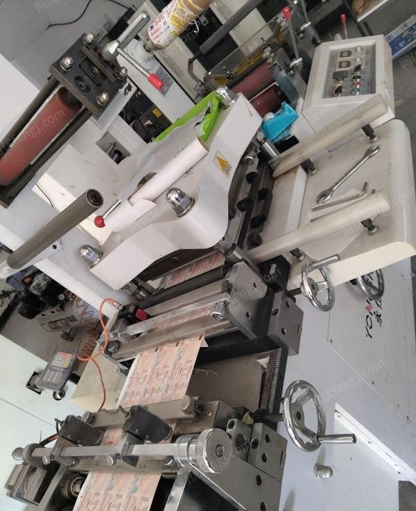 浙江杭州转让万杰350轮转机,后道设备整体转