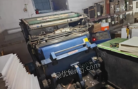 山东潍坊覆膜机、烫金模切一体机、胶水机等设备出售