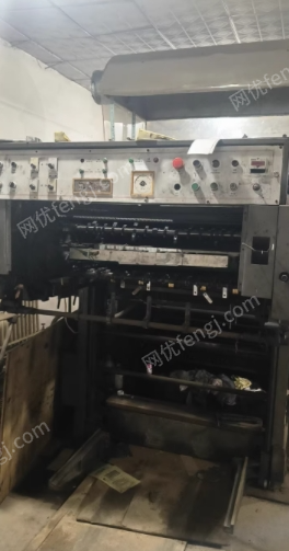 河北廊坊北人JS2102对开双面胶印机出售