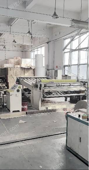 出售广东万联门幅1800mm单面瓦楞机器