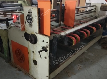 广东中山南台印刷机 单色  +开槽机，+送纸机出售