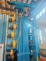 出售江苏产九成新大型吊钩式抛丸机3.2米×4米