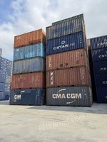 二手海运集装箱出口改装仓库住人